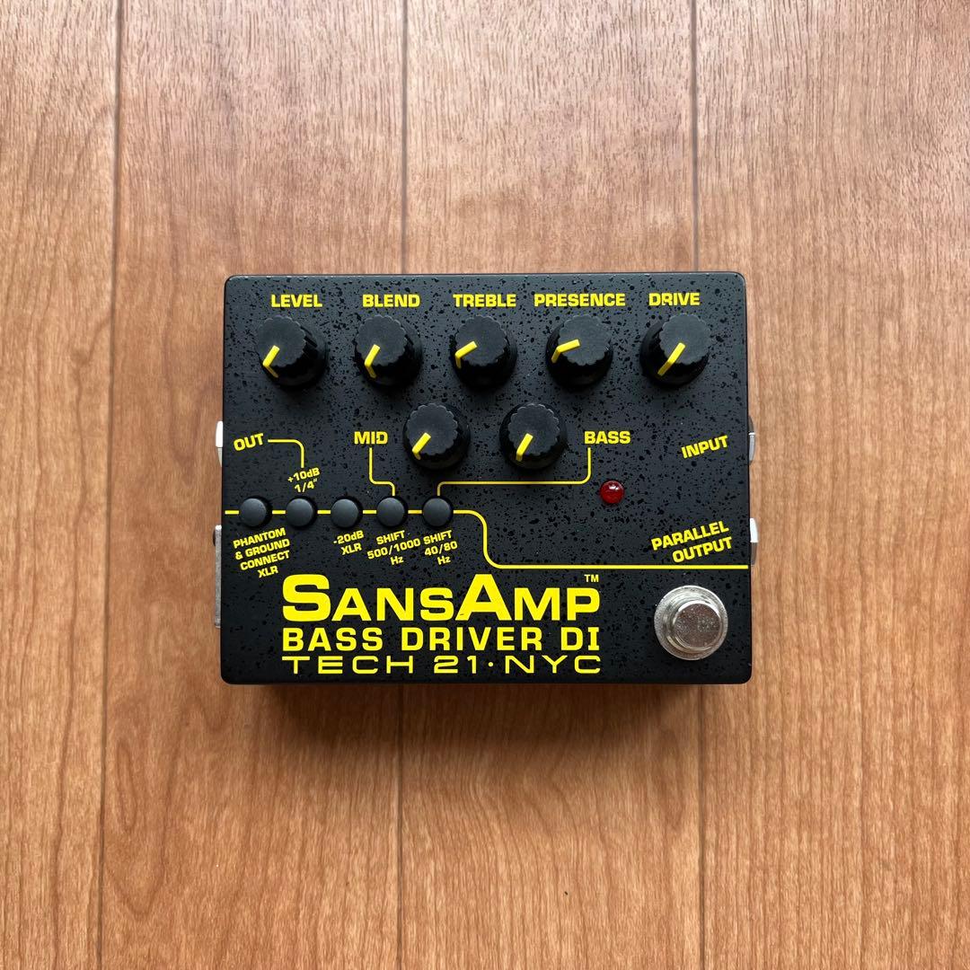 Tech21 SANSAMP BASS D DI V2 テック21