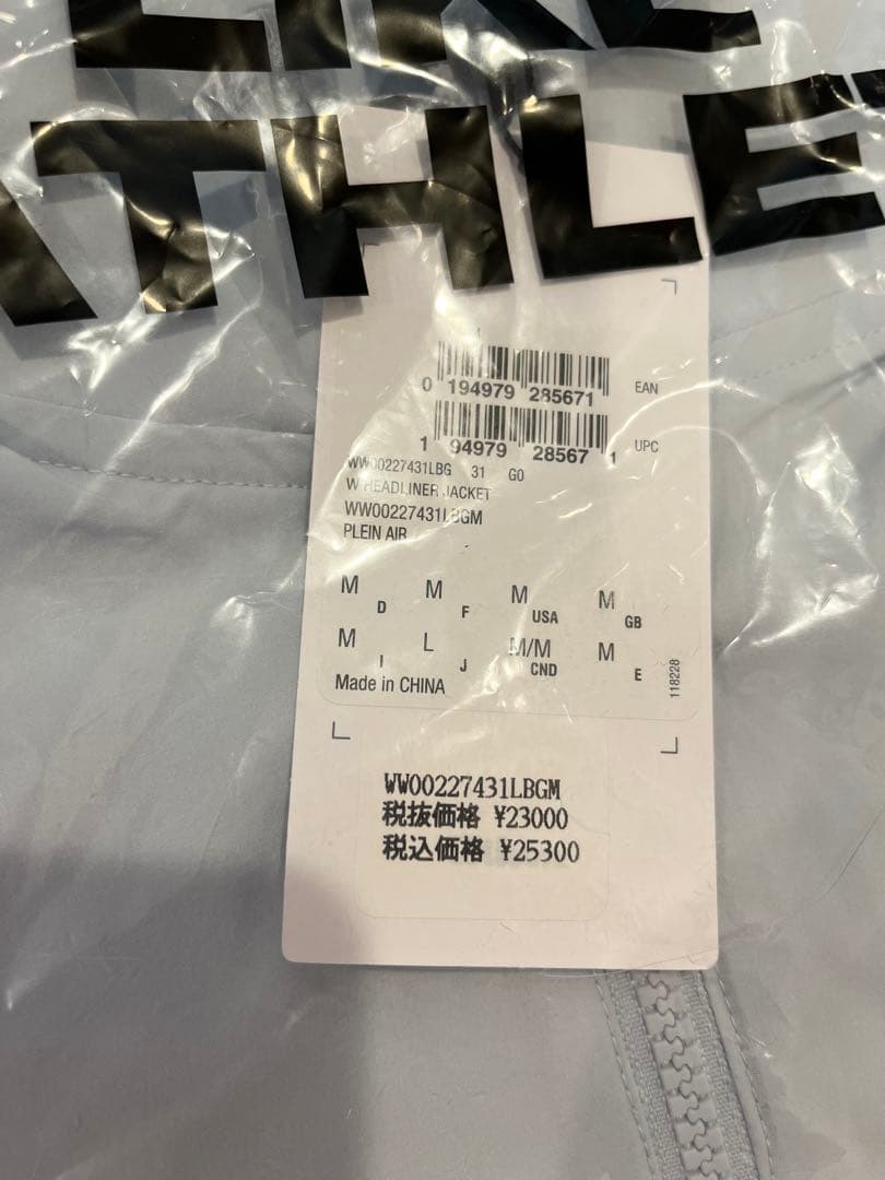 ウィルソン　ヘッドライナージャケット プレーンエア