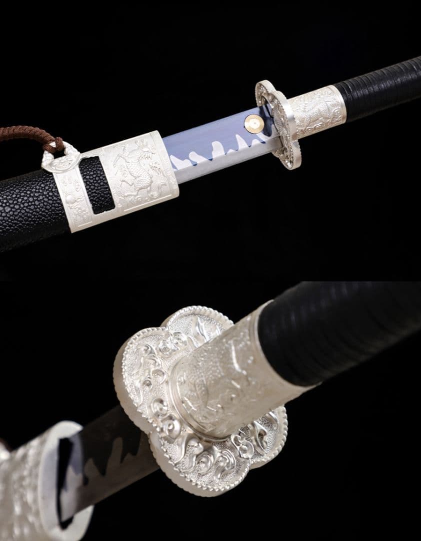 銀麟  武具　刀装具　日本刀　模造刀　居合刀