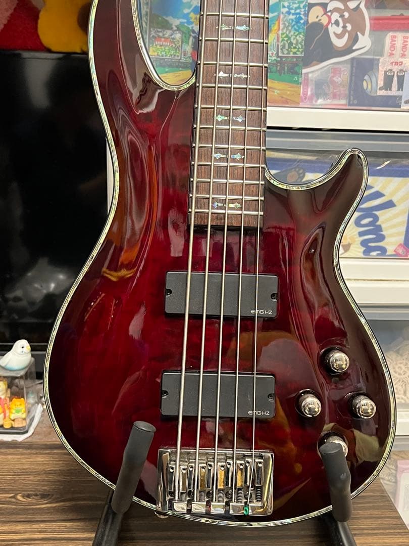 即発送 SCHECTER HELLRAISER-5 5弦ベース 調整済み