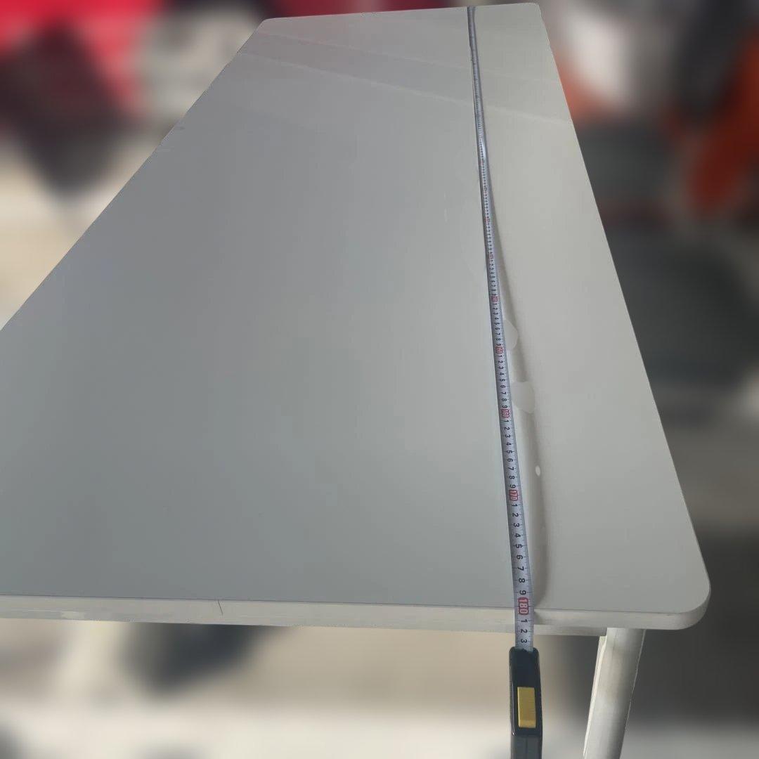 ホワイト長方形テーブルと椅子セット