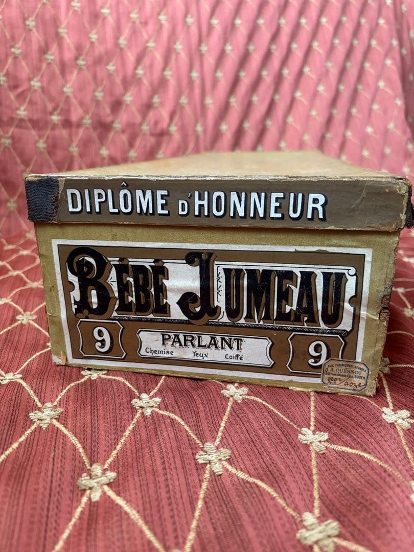 アンティーク ジュモー オリジナルボックス ビスクドール