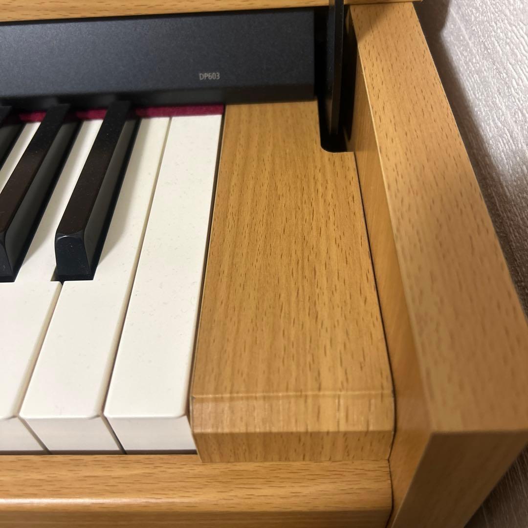 【美品】Roland DP603 電子ピアノ 88鍵 セミウェイト鍵盤
