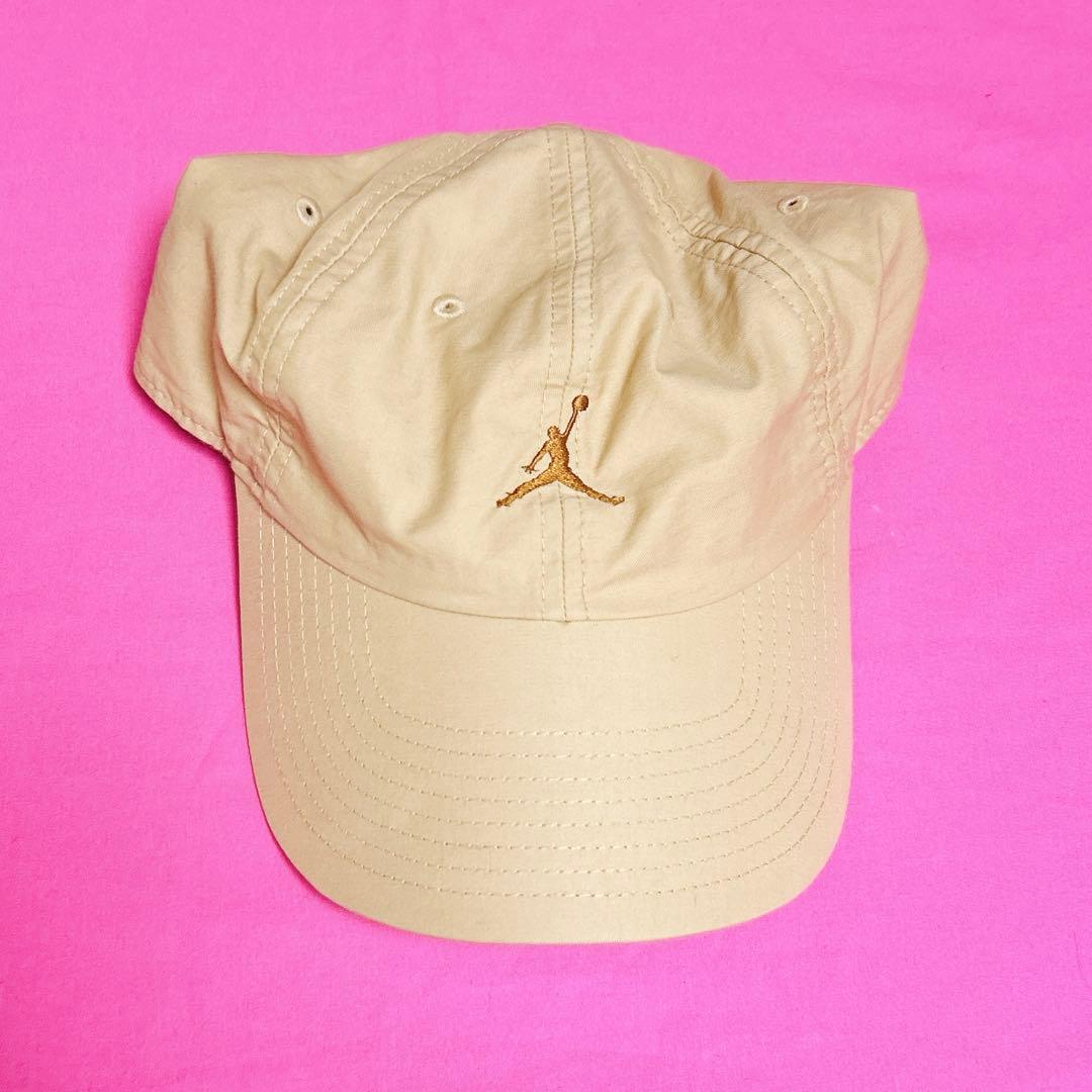 Jordan キャップ S/M ベージュ