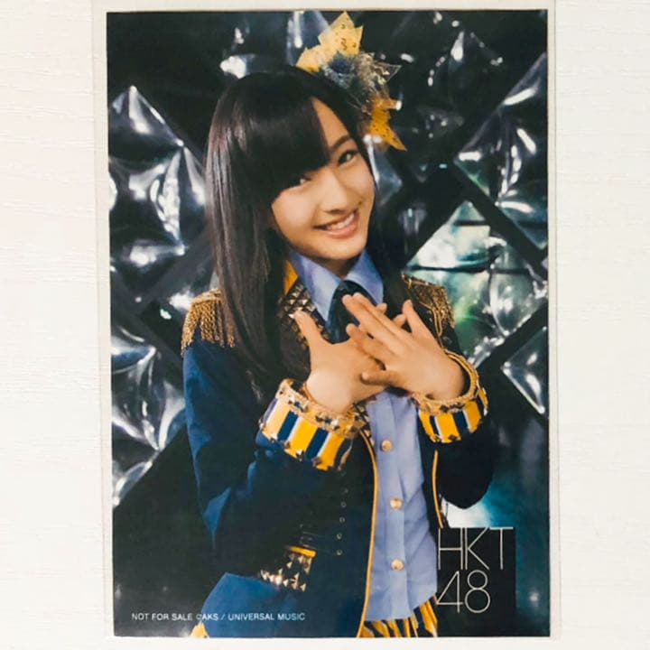 HKT48【田島芽瑠】メロンジュース★外付け特典★生写真★ブロマイド