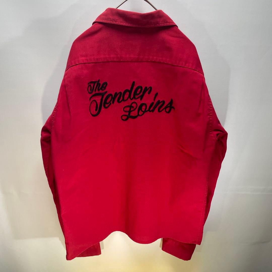 テンダーロイン ボーリングシャツ　T-BOWL レッド　赤　サイズXS