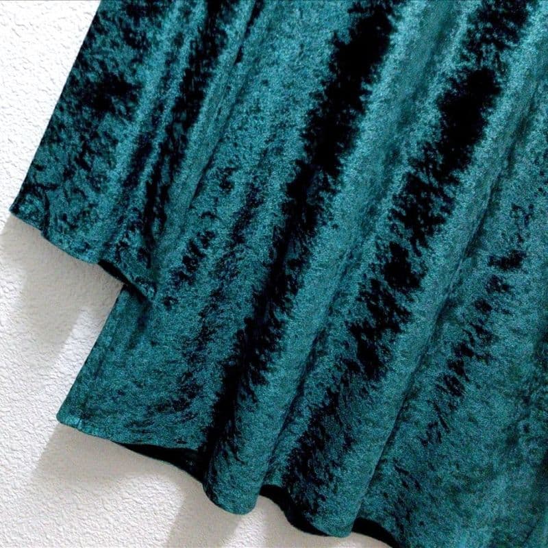 hideコス コスプレ衣装 限界破裂 ダリア 緑ベロアワンピース 85cm 新品