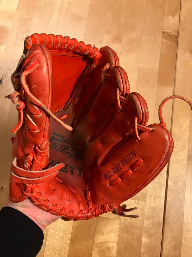 mさん専用ゼット投手用 軟式グローブ