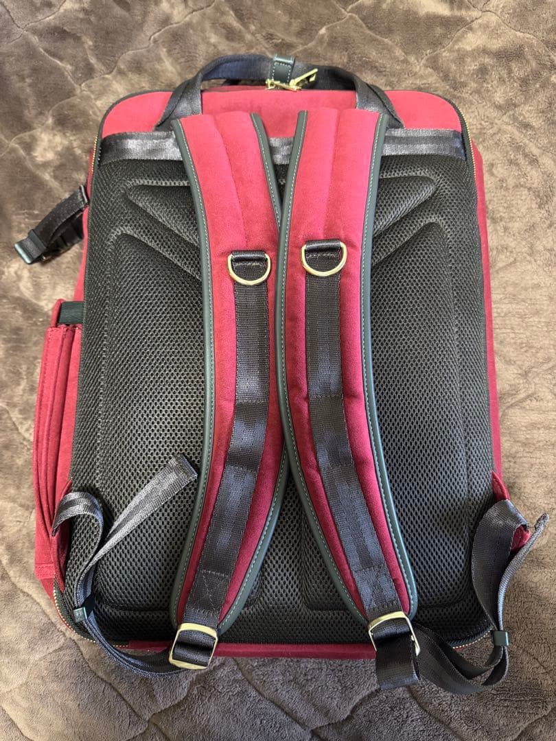 Y'no管楽器ケースバッグプレミアムモデル マルベリーレッド