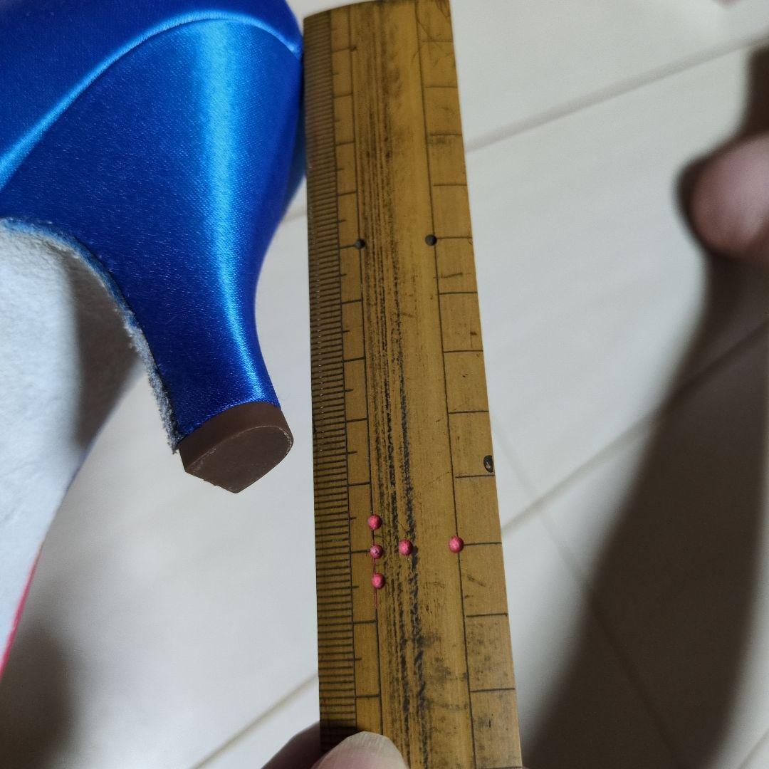 Sekine青い社交ダンスシューズ 23.0cm 箱付き