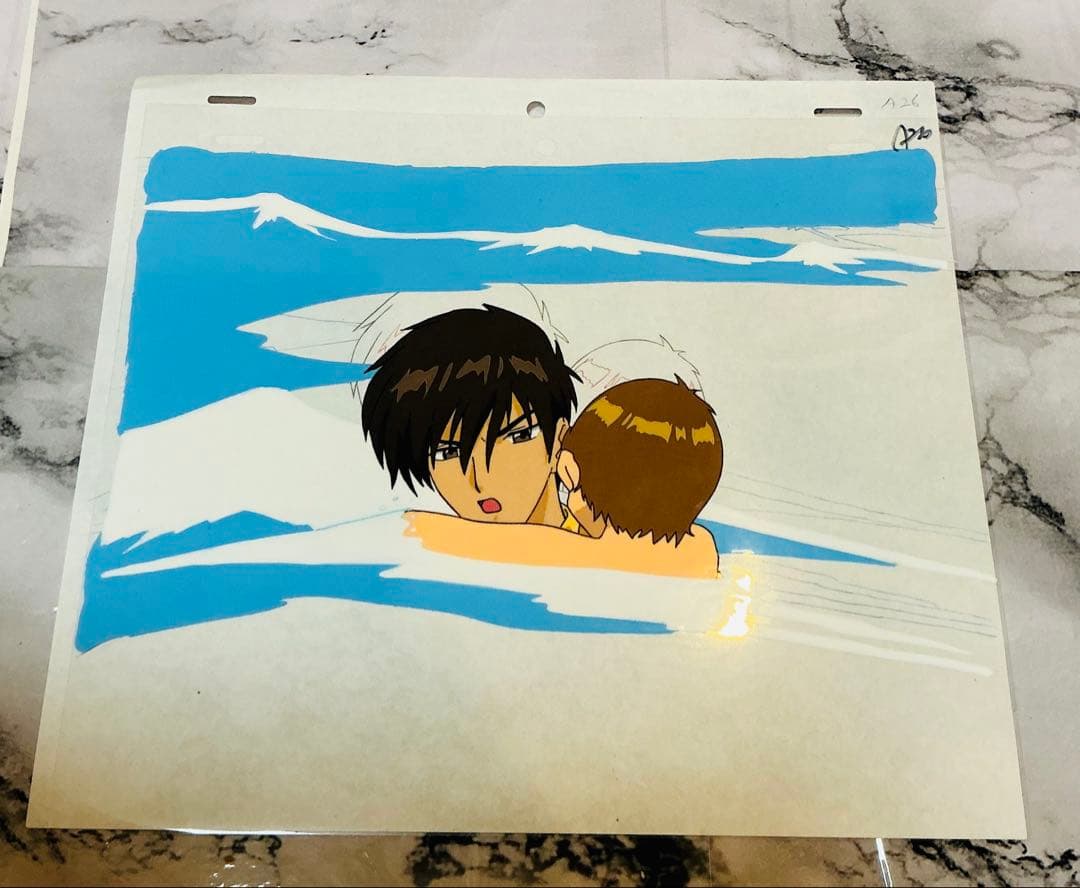 カードキャプターさくら　セル画　木之下桃矢おにいちゃん　2枚セット