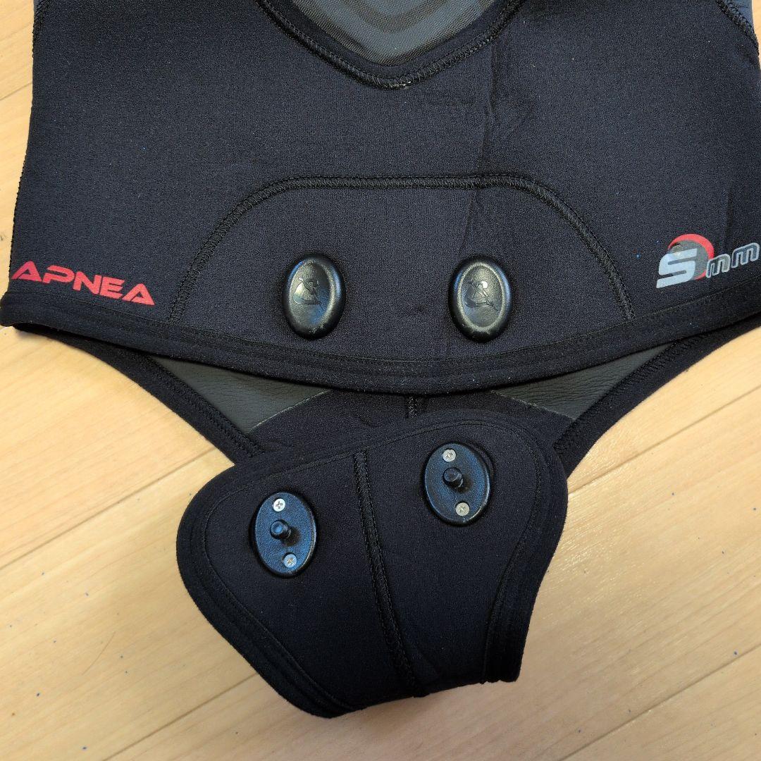 CRESSI APNEA 5mm フード付きツーピースウェットスーツ