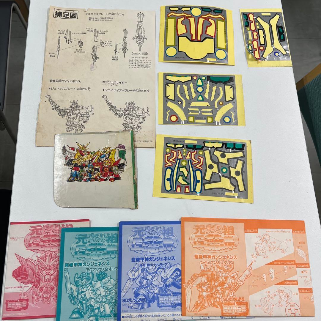 元祖SDガンダム 限定版ガンジェネシス ジャンク 箱 おまけ付き