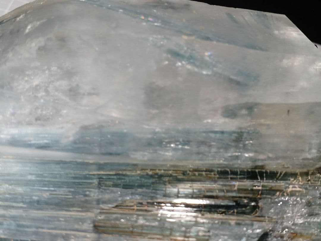 インディゴライト　トルマリン　水晶 原石　鉱物標本