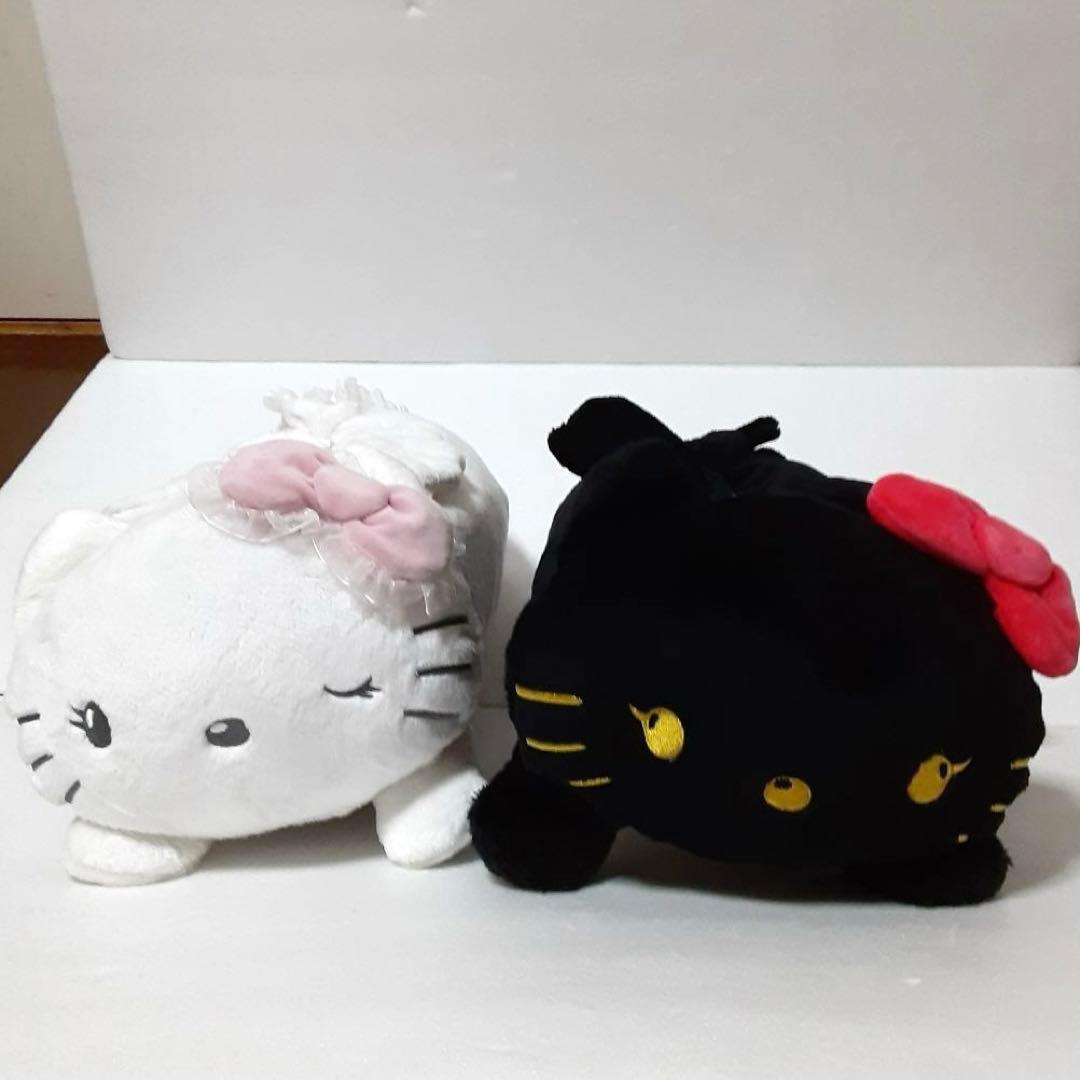 天使と小悪魔シリーズ　キティ　　ぬいぐるみ　 ティッシュカバー 　2個セット