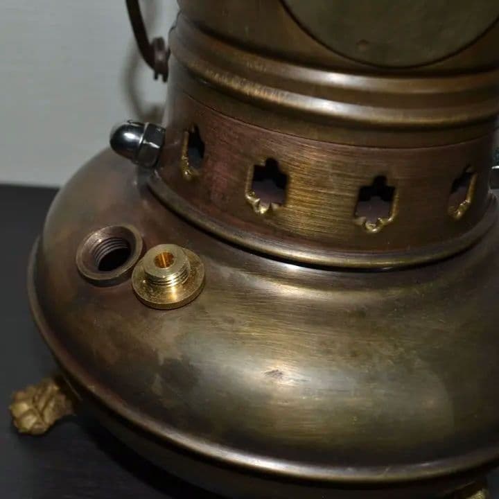 海外直輸入オイルランプ アラジン アンティーク装飾品