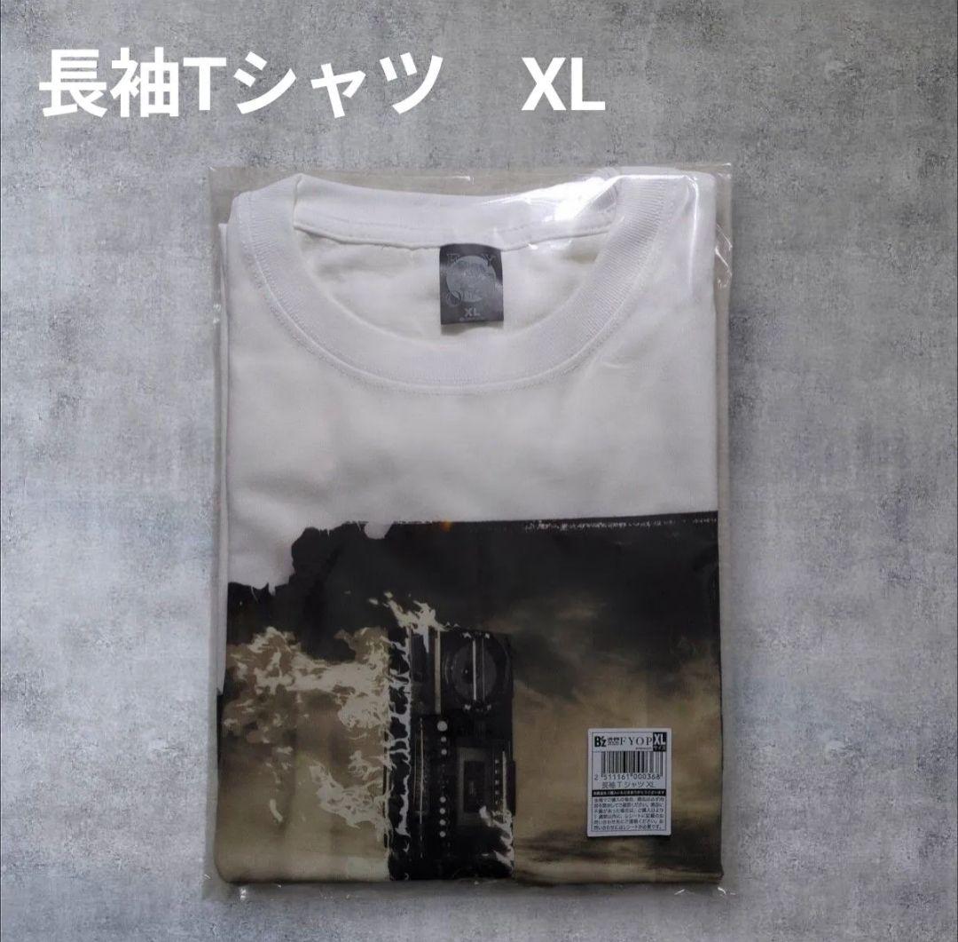 未開封　B'z　ビーズ　FYOPツアー長袖Tシャツ 白 　XLサイズ　ラジカセ柄