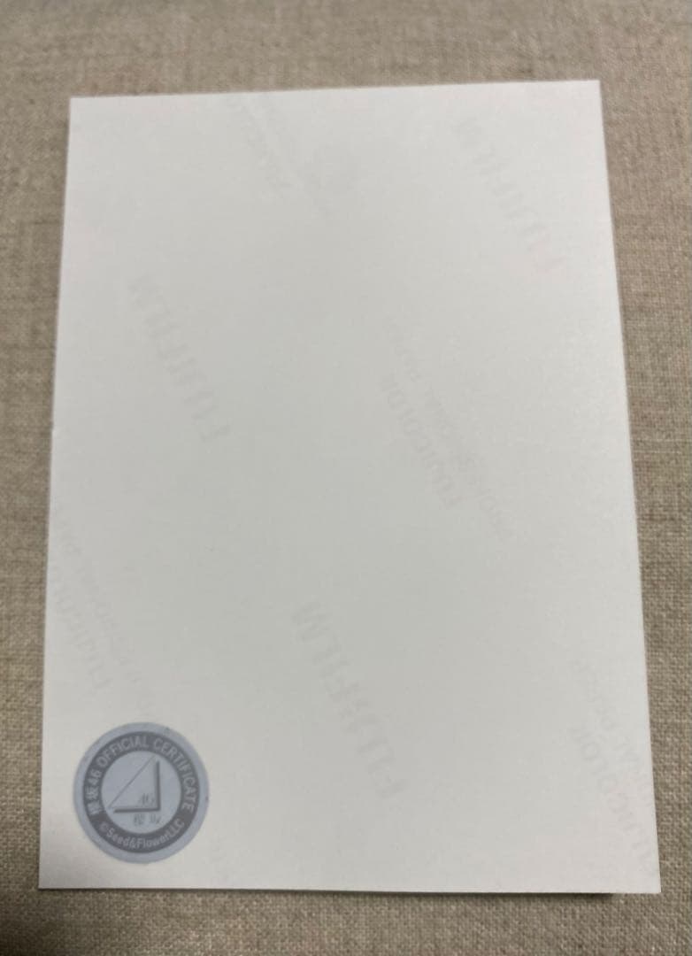 小林由依 直筆サイン入り生写真