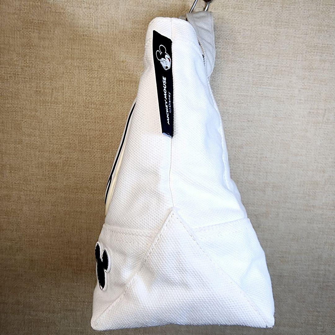 【美品】パーリーゲイツ Mickey Mouseコラボ アップリケ カートバッグ