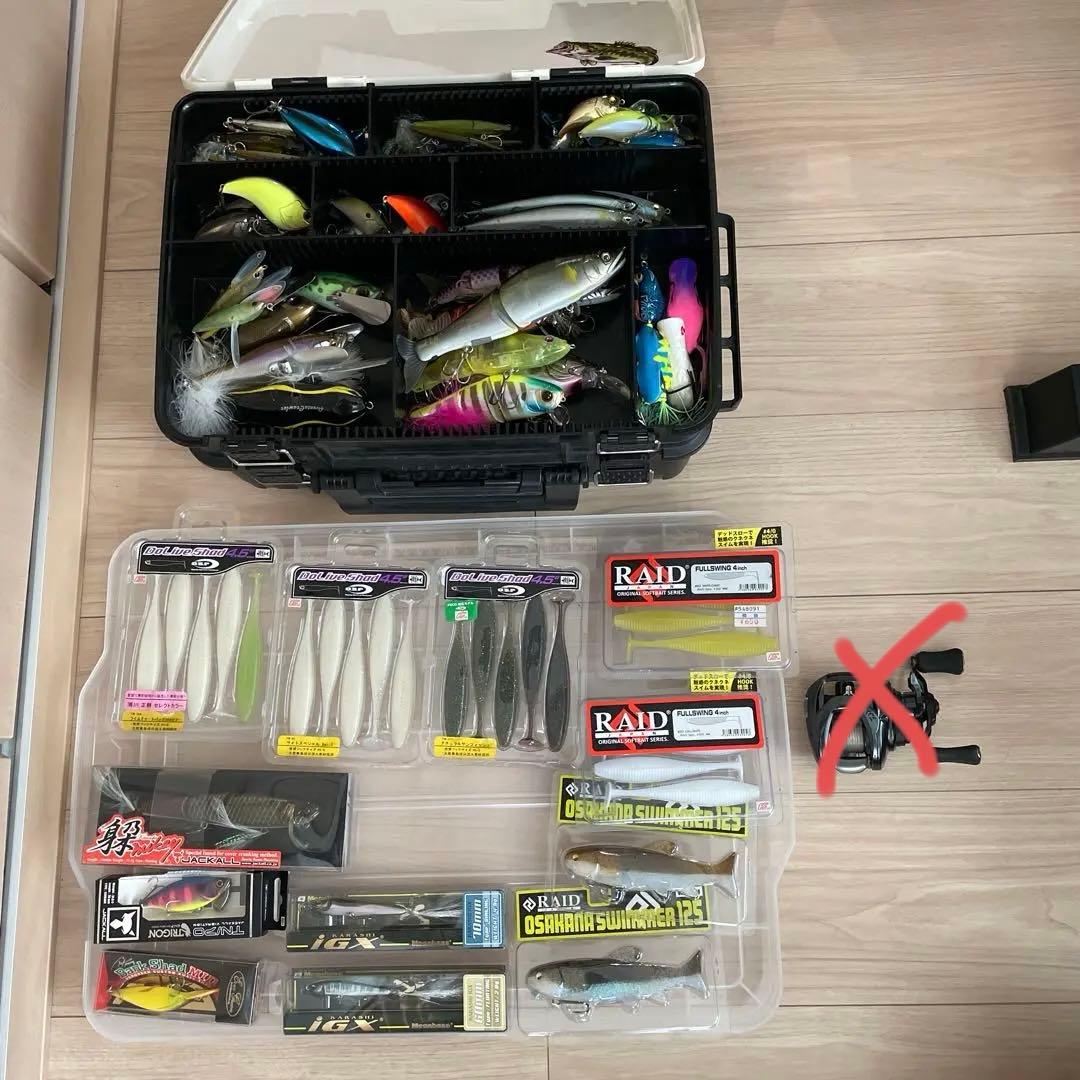 バス釣り　引退セット