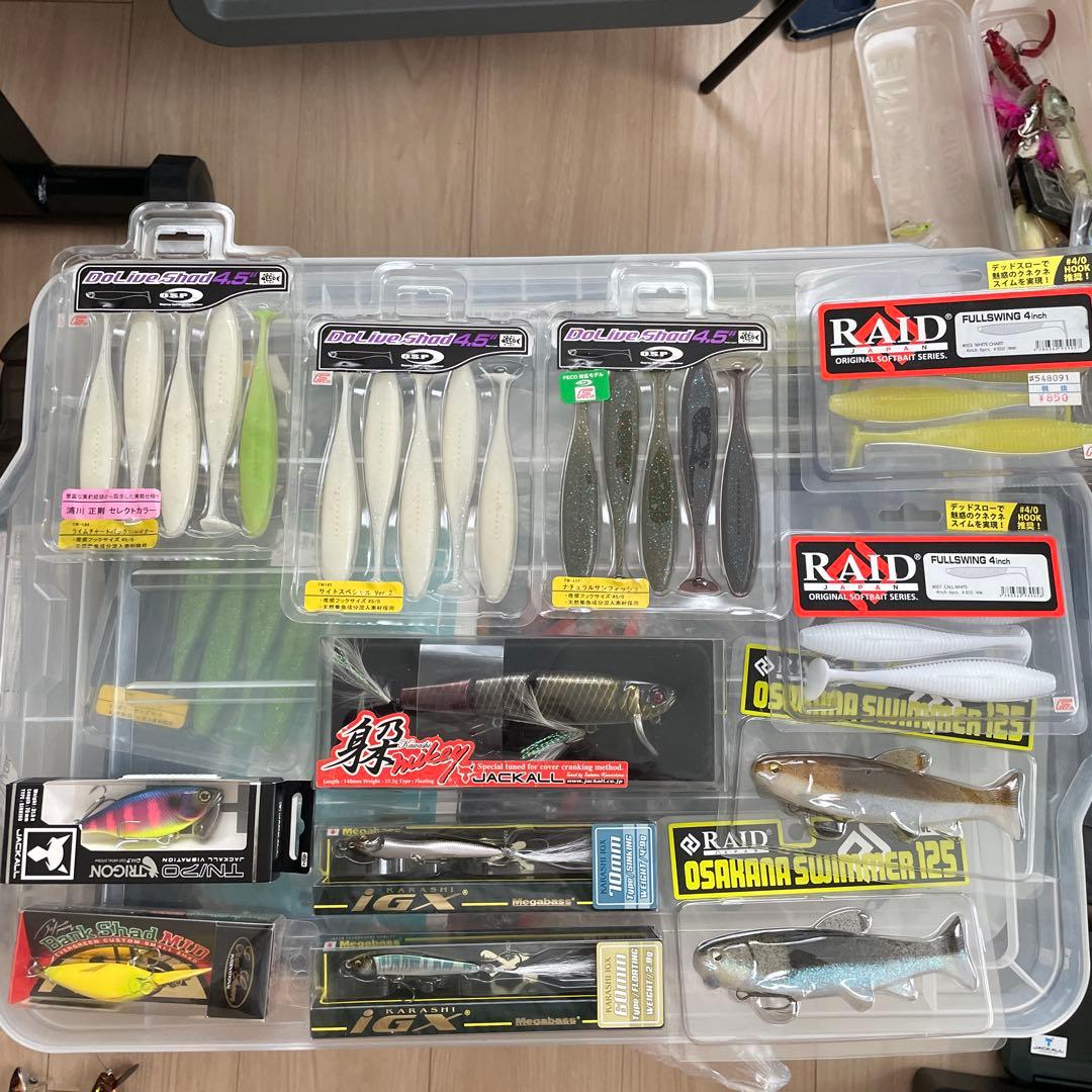 バス釣り　引退セット