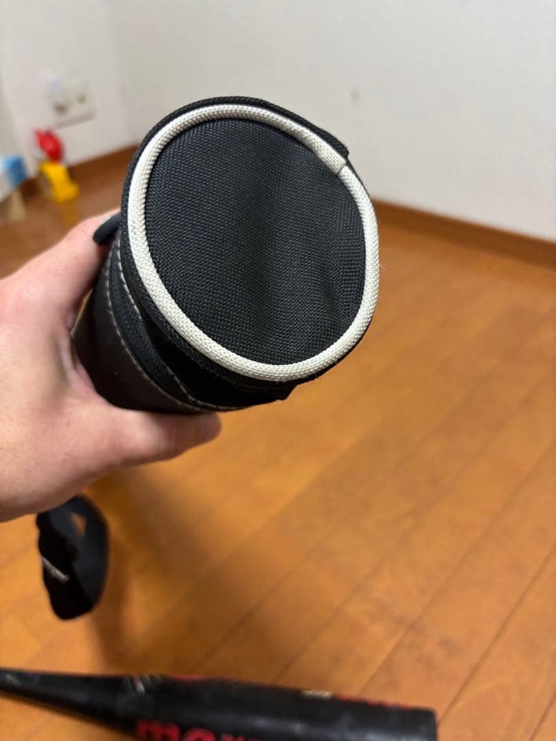 少年用ワニクラッシャー赤ワニ　軟式バット 82cm 610g バットケース付き