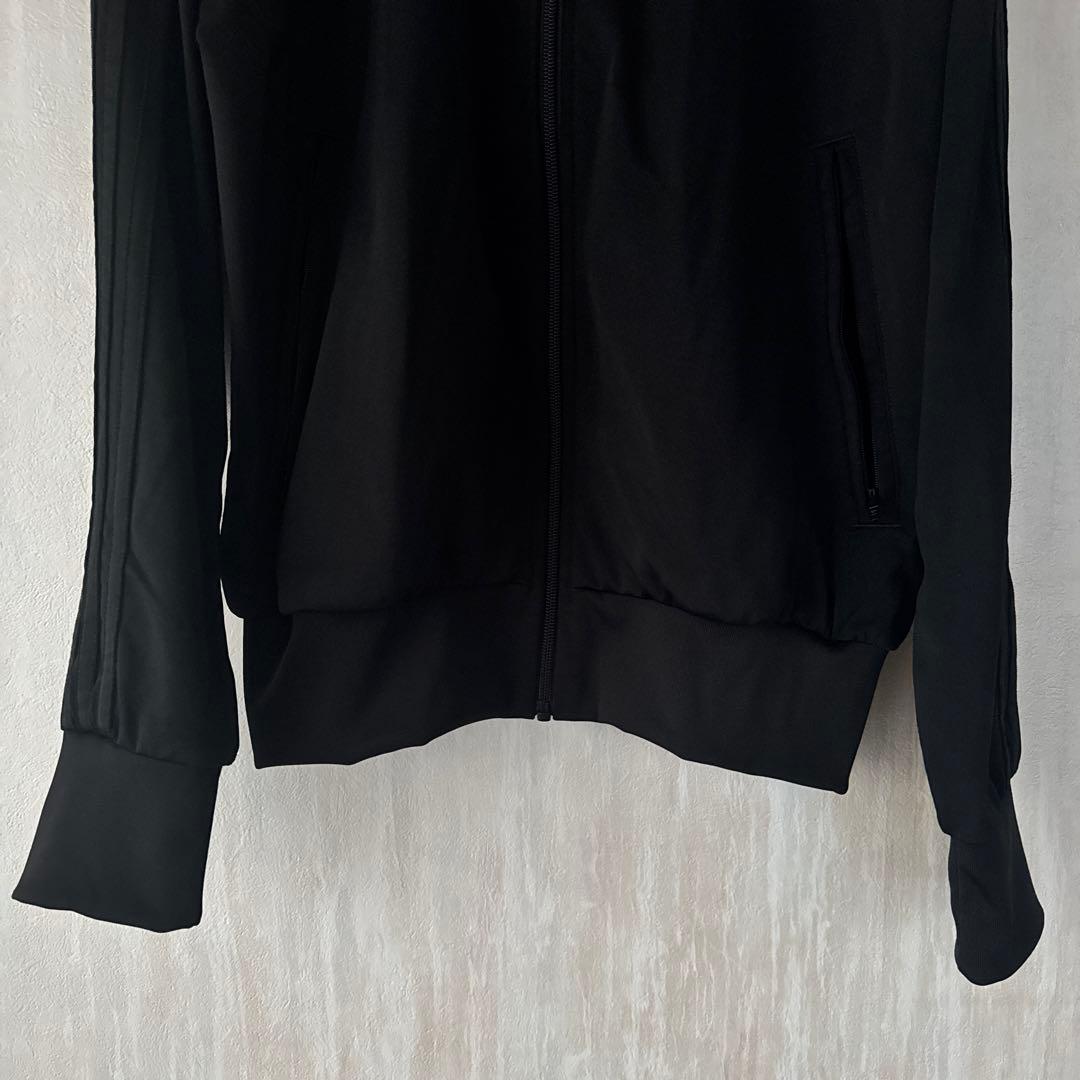 adidas ブラック ジャージ ジャケット S