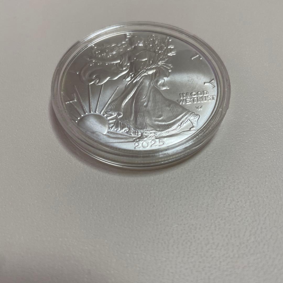 メ*ー様 新品　2025年　アメリカ　ウォーキングリバティ　純銀　1オンス