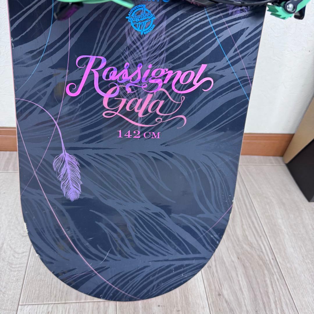 ROSSIGNOL レディーススノーボードセット 142cm ブーツ24cm