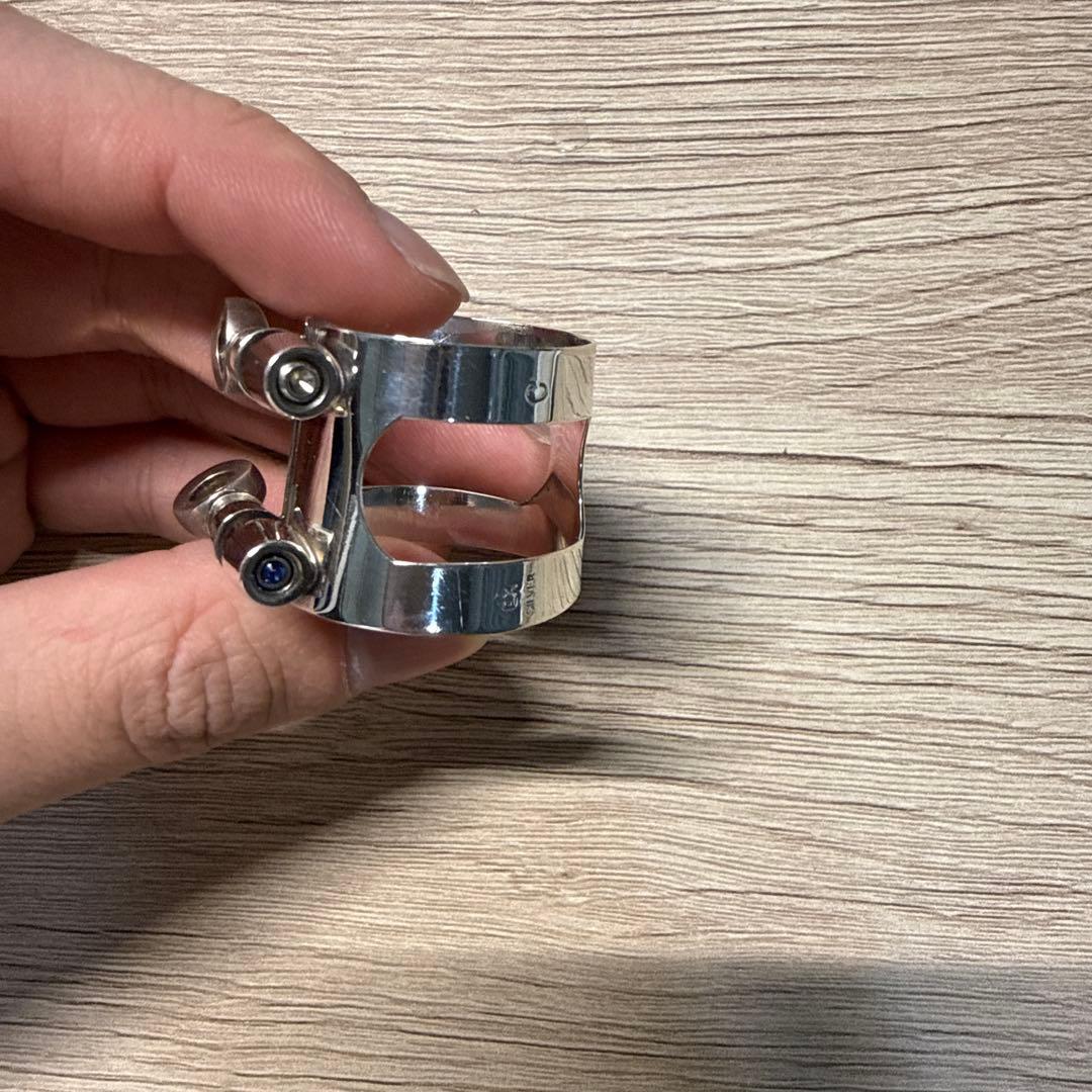 クラリネット リガチャー ブルズアイ ルージュEX スターリングシルバー