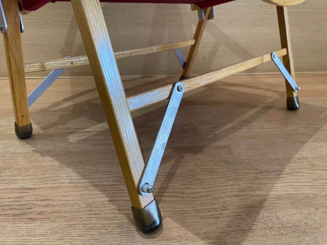 カーミットチェアワイド　バーガンディ　made in USA