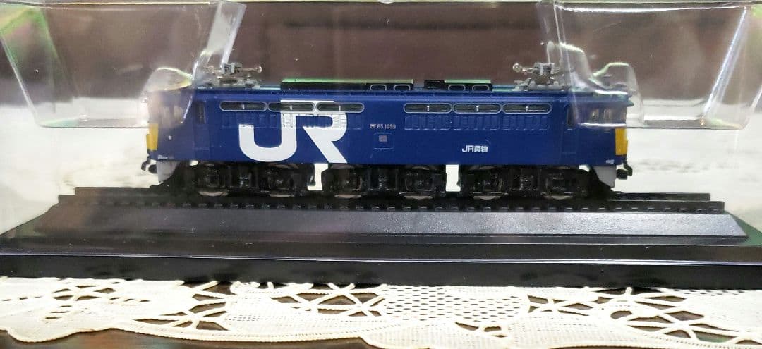 アシェット　JR EF65形 鉄道模型 ケース付き　1000番台