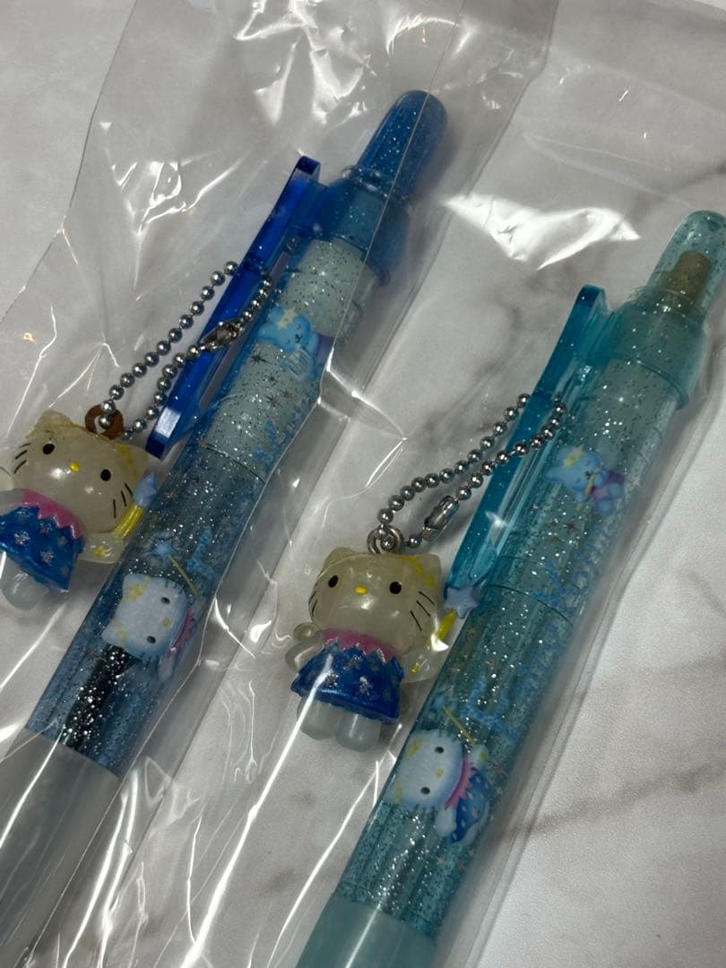 2000年 フェアリーキティ 星 ボールペン&シャープペン セット