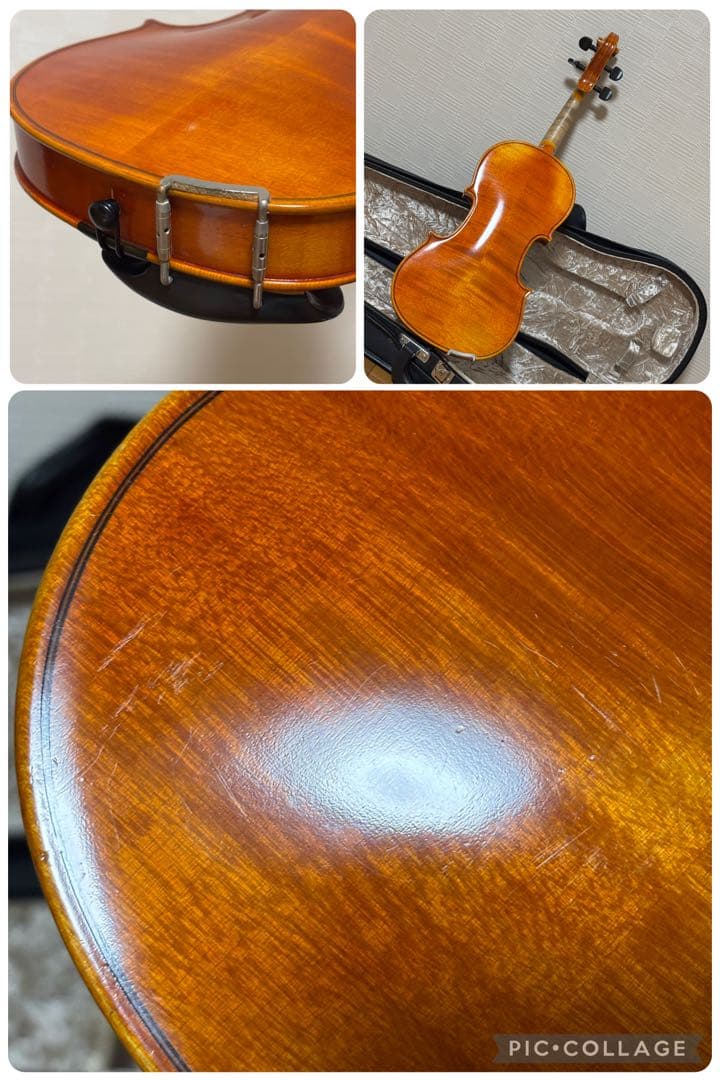 【弦交換済み】スズキ　バイオリン　No.540 3/4 1986年