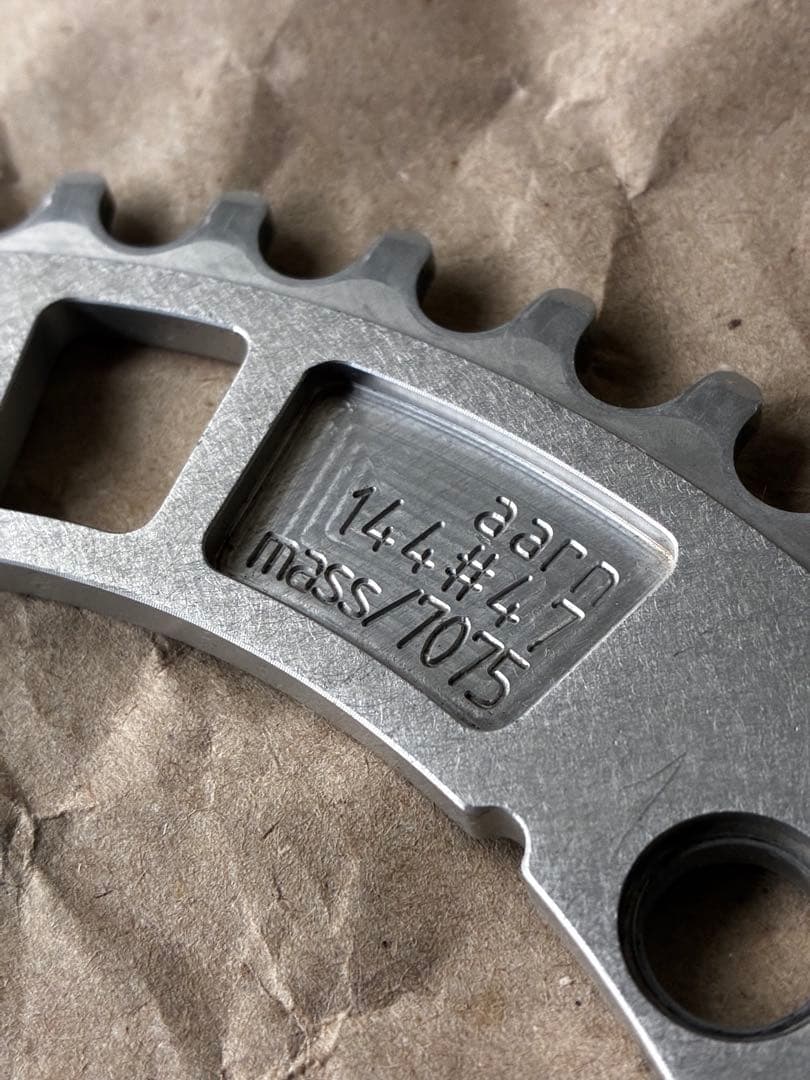 aarn 47Tチェーンリング