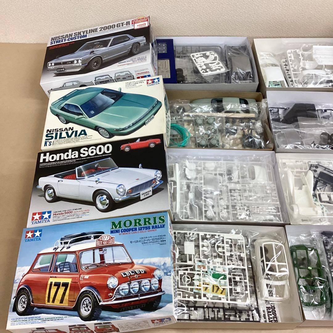 タミヤ 1/24 スポーツカーシリーズ　8個セット モーリス・ミニクーパー等