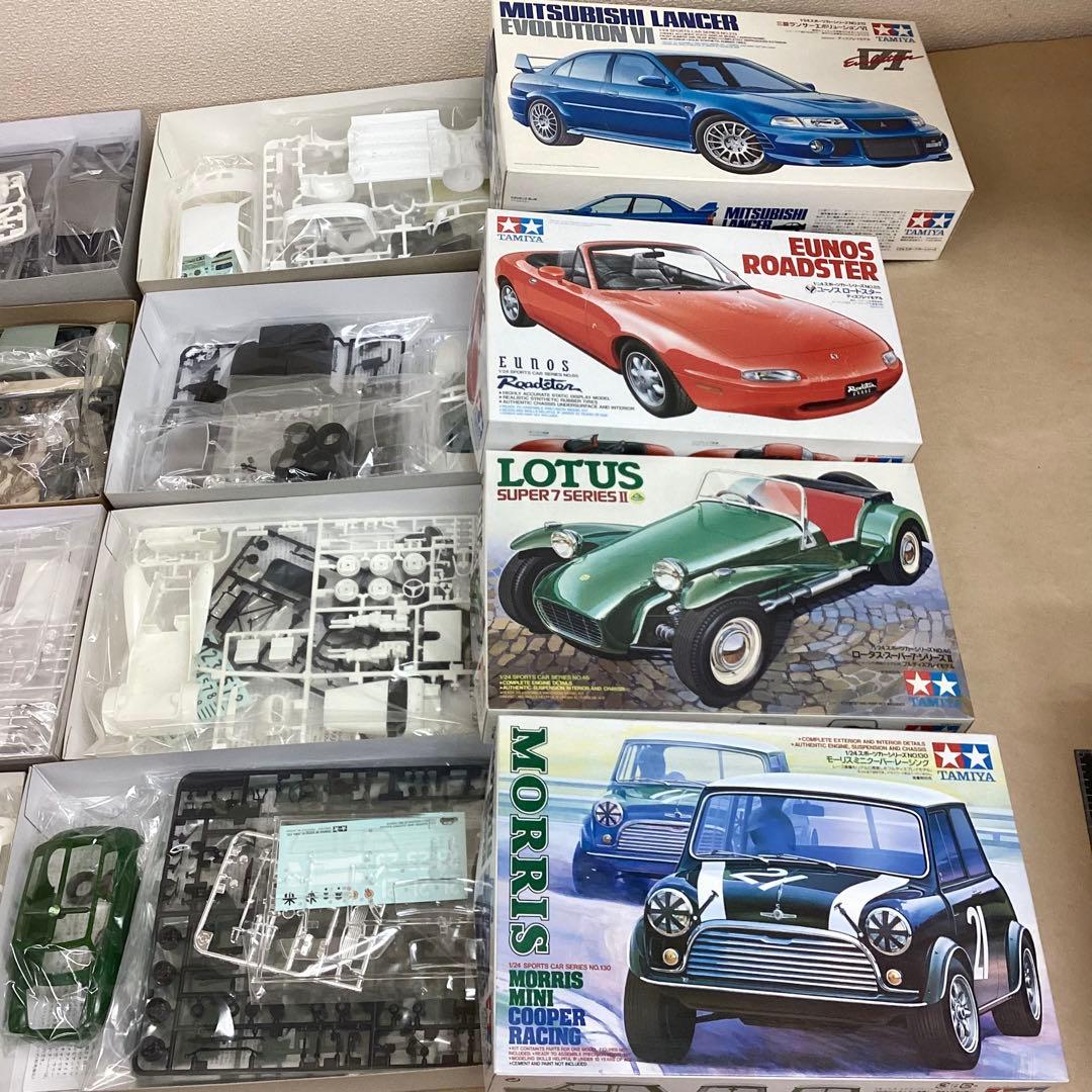 タミヤ 1/24 スポーツカーシリーズ　8個セット モーリス・ミニクーパー等