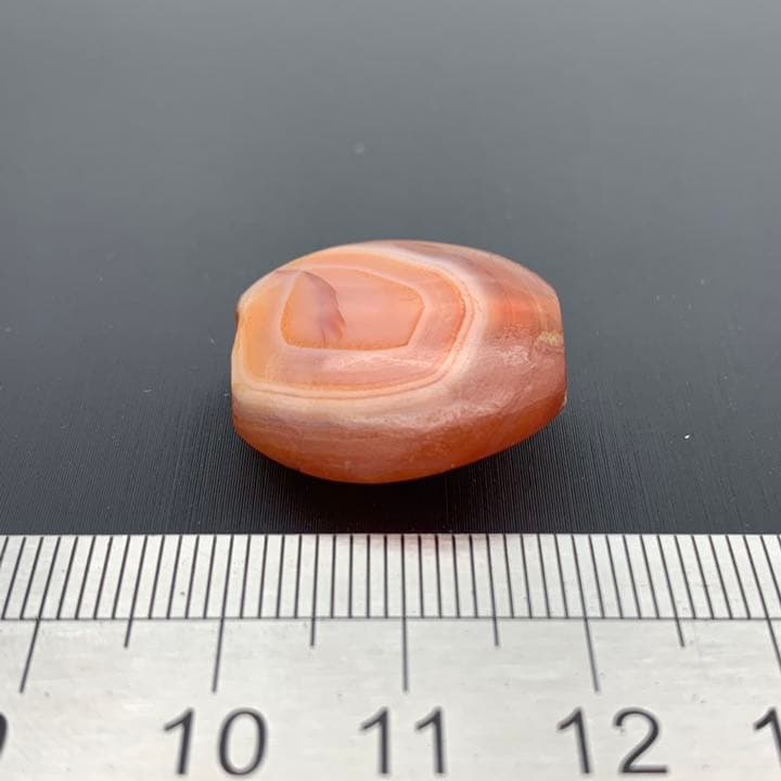 【アンティーク ビーズ】アンティーク カーネリアン ビーズ 21.3mm