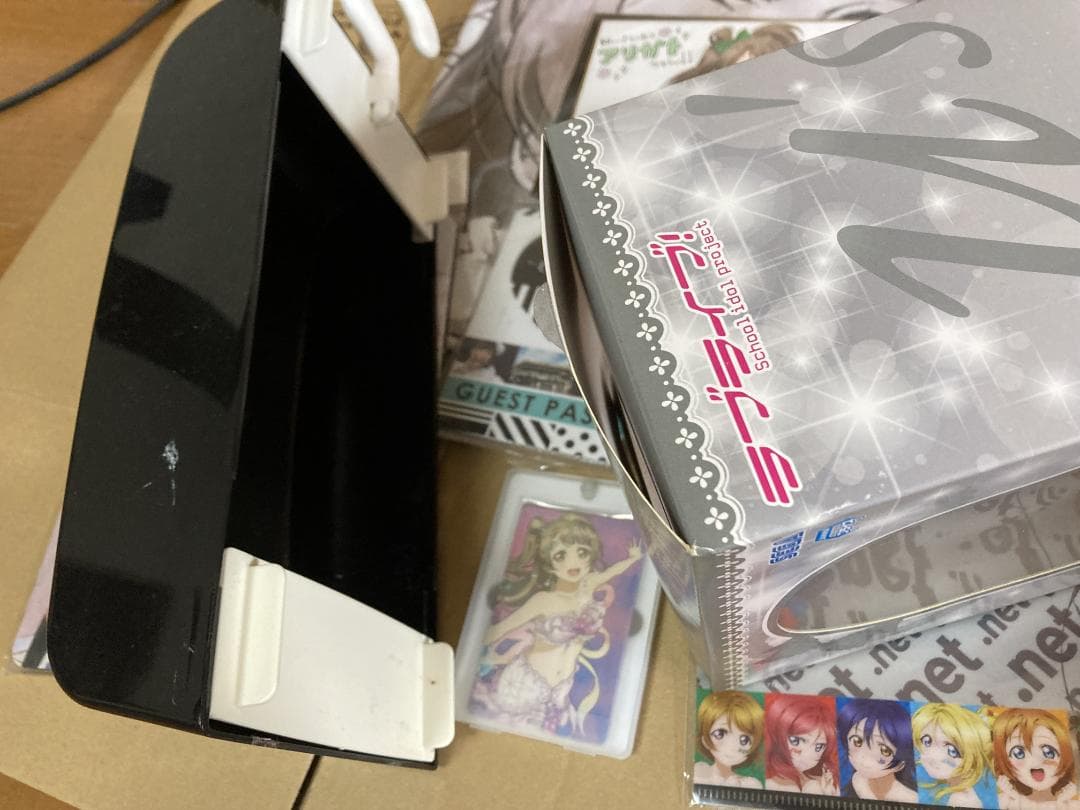 ラブライブ! μ's 南ことり WFフィギア お名前.com クリアファイル等