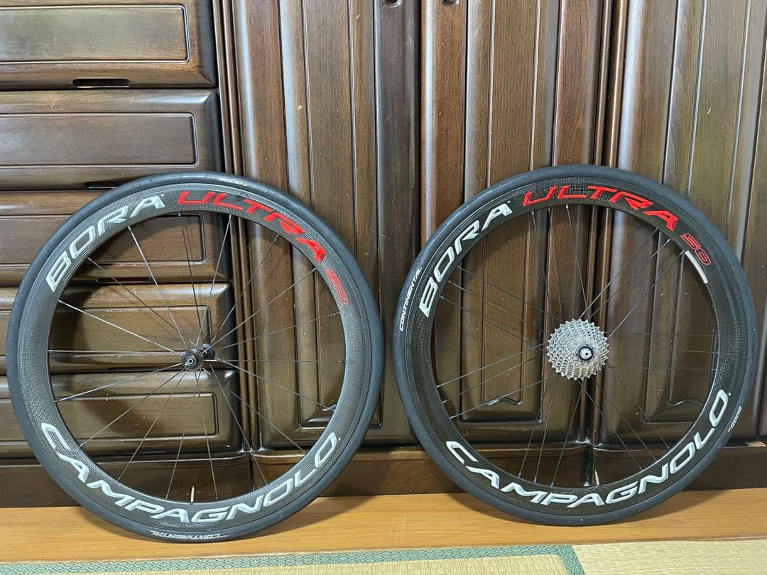 CAMPAGNOLO BORA ULTRA 50 カーボンクリンチャー前後セット