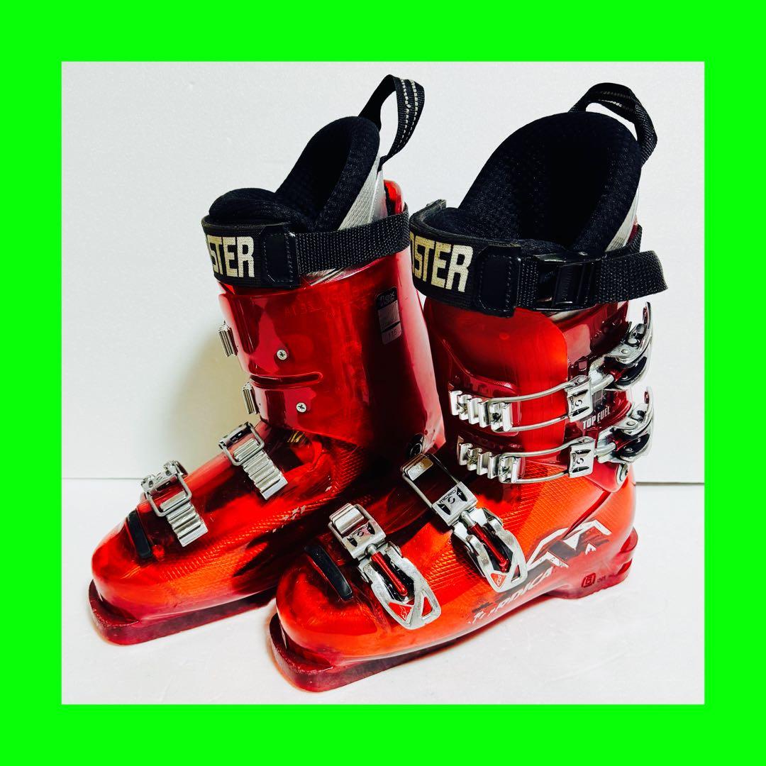 25.5cm FISCHER TOP FUEL スキーブーツ 115 レッド
