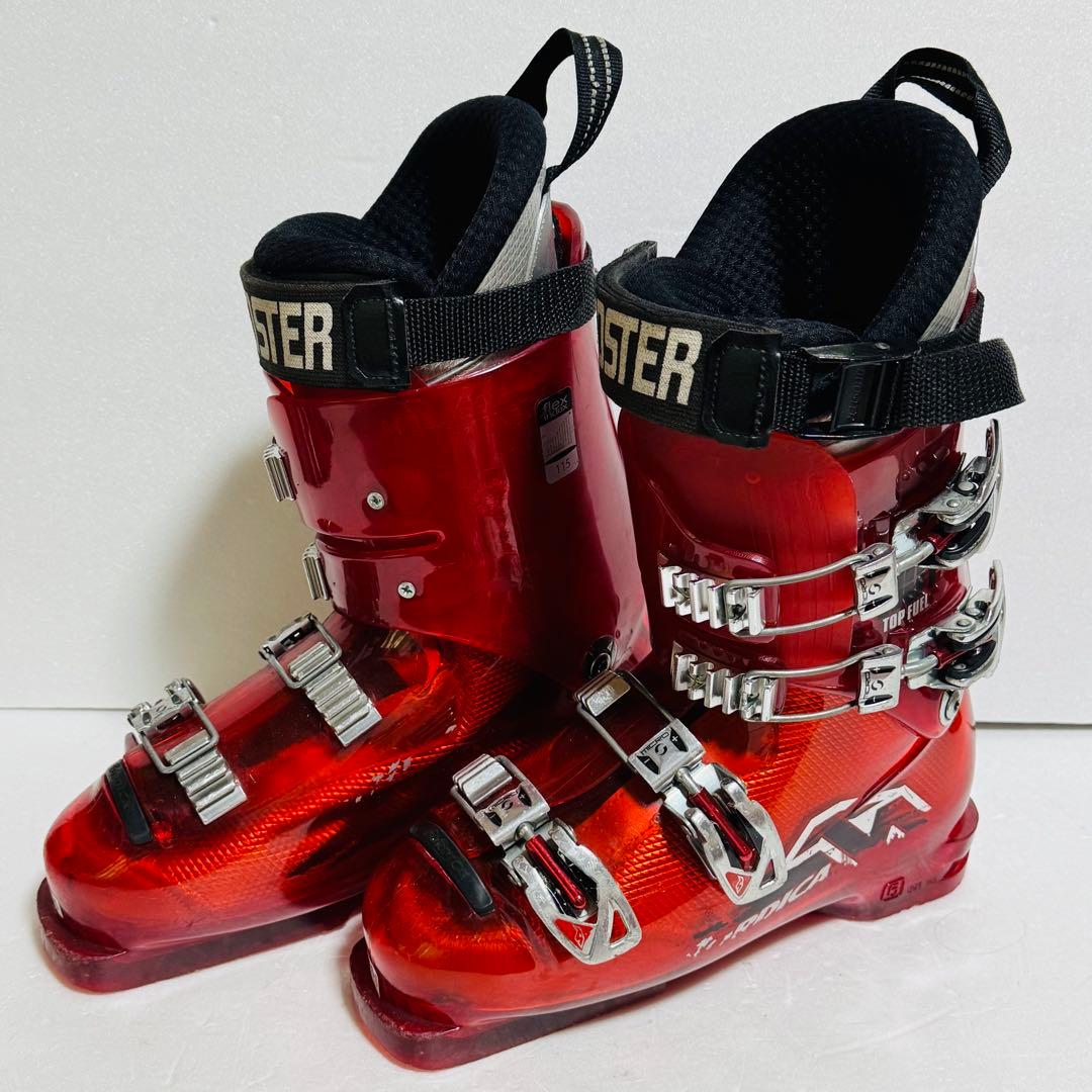 25.5cm FISCHER TOP FUEL スキーブーツ 115 レッド