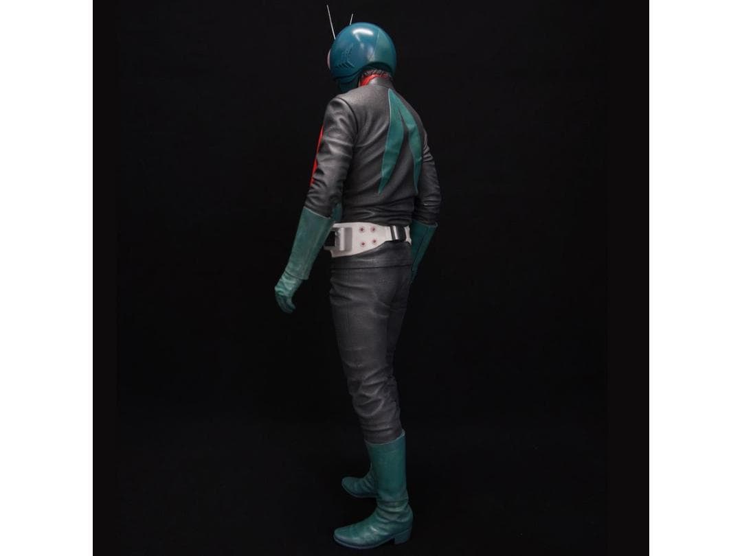 【未使用】1/4 海洋堂 メガソフビコレクション No.6 仮面ライダー 旧1号