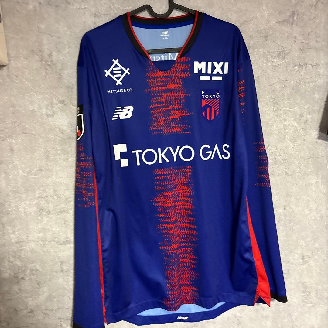 2025FC東京ホーム長袖ユニフォーム18橋本拳人