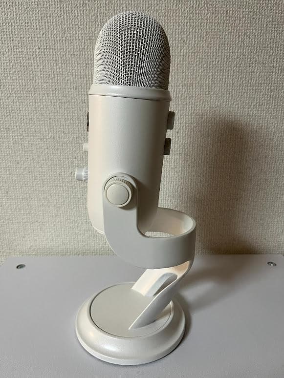 【美品】 Blue Yeti USBコンデンサーマイク ホワイト