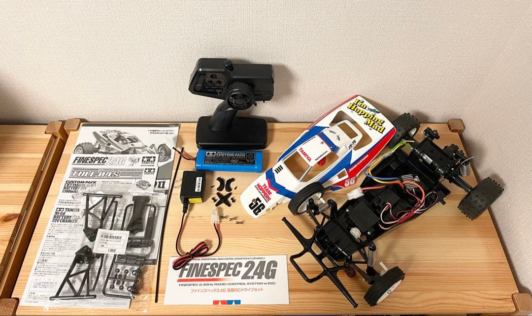 タミヤ グラスホッパー 2 とファインスペック2.4G 電動RCドライブセット等