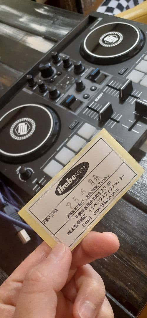 BUDDY djay対応2チャンネルDJコントローラー　リループ