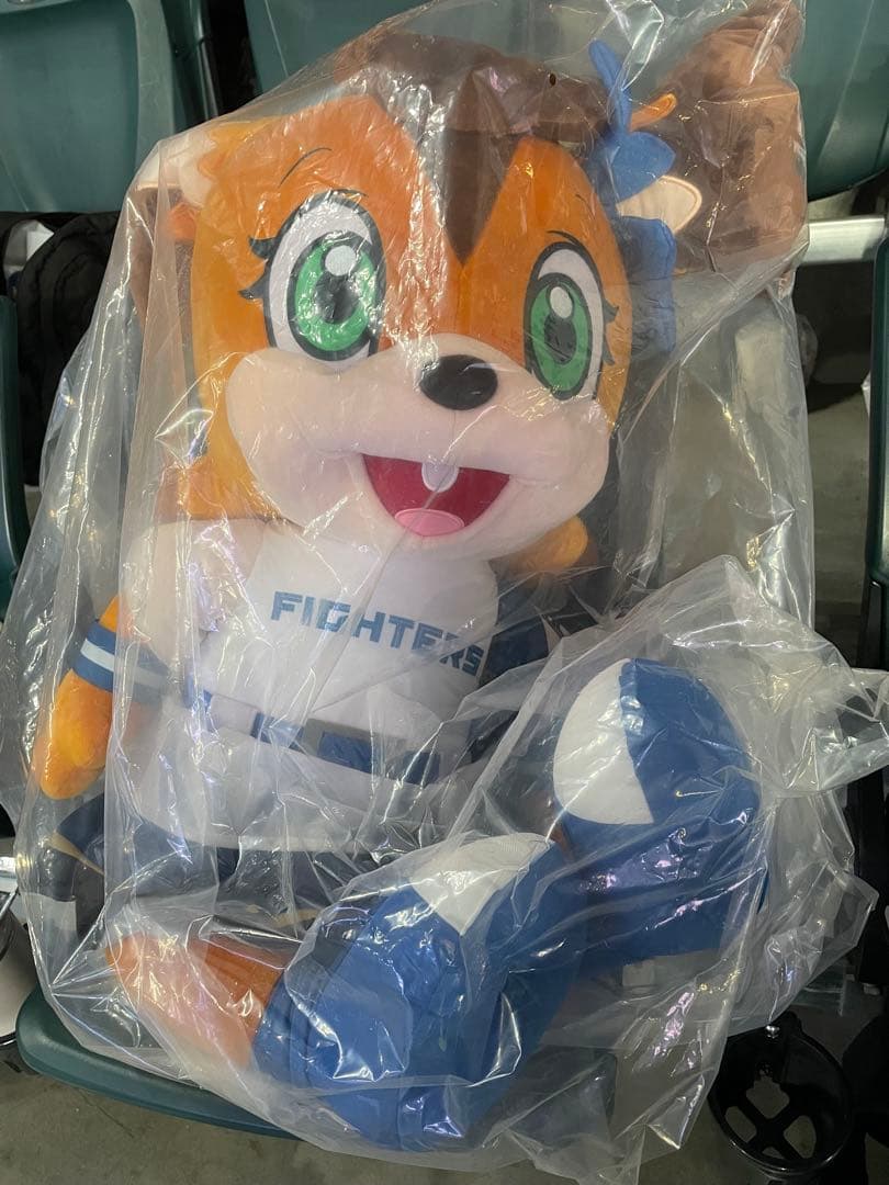 新品未開封日本ハムファイターズポリービックぬいぐるみ