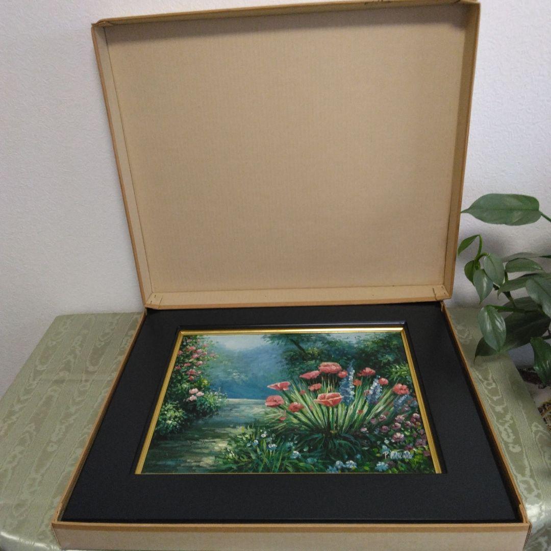 E-122 花園の絵　F6