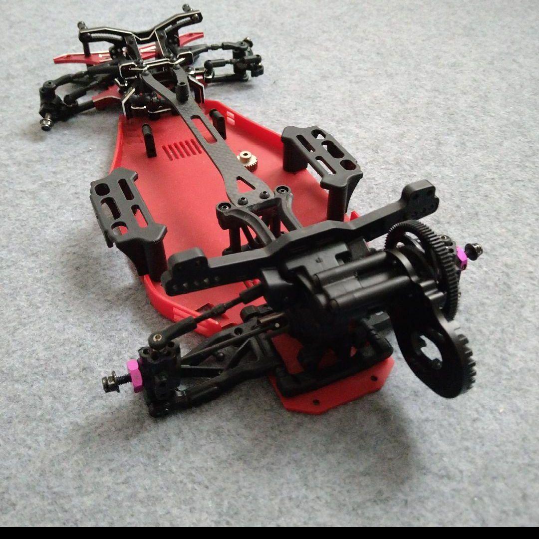 ヨコモ製 YD-2E RR仕様。二駆ラジコンカードリフト仕様